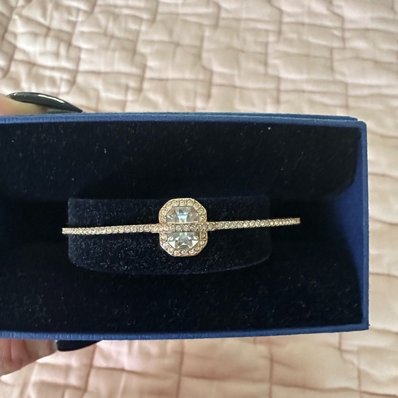 Swarovski Rose Gold Bracelet with Clear Crystals - Picture 9 of 9